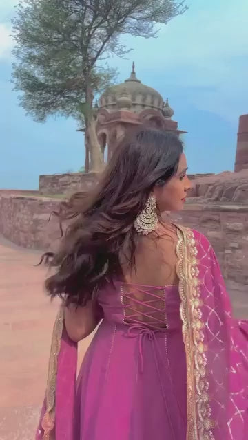 Laila Pink Suit Set