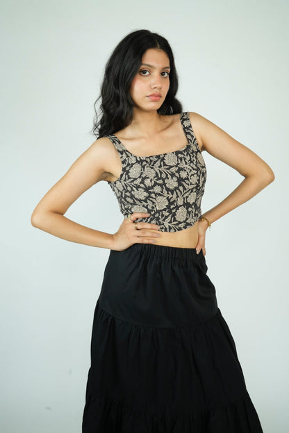 Cotton Corset Top