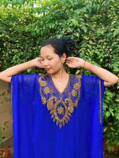 Parveen Embroidered Georgette Kaftan