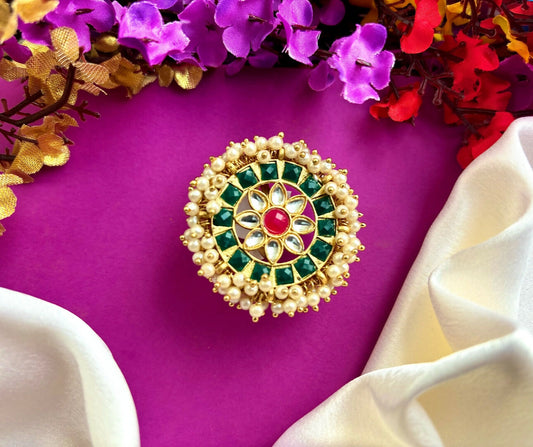 Kesha Kundan Ring