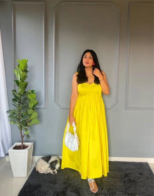 Radiant Yellow Dress