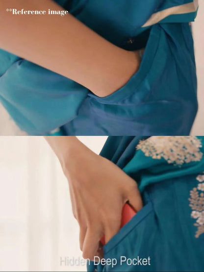 Lichfield Angel Mul Cotton Pocket Saree