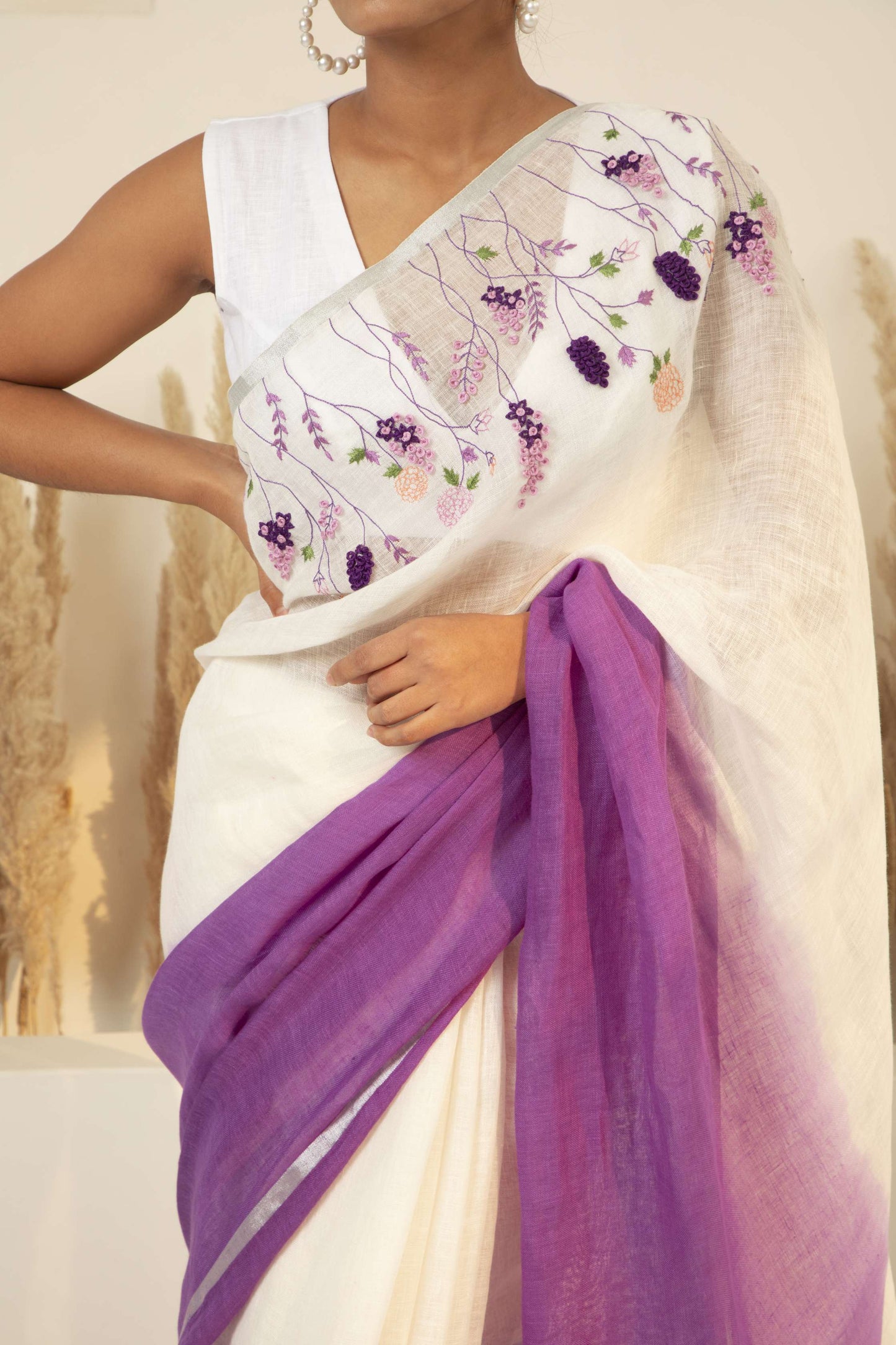 Eka Linen Saree