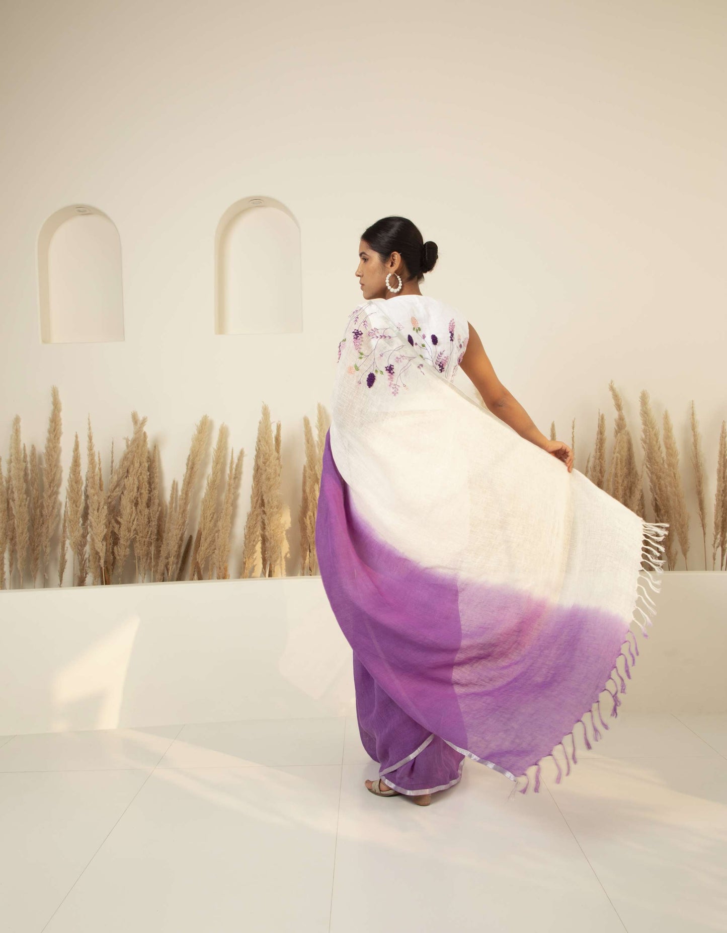 Eka Linen Saree