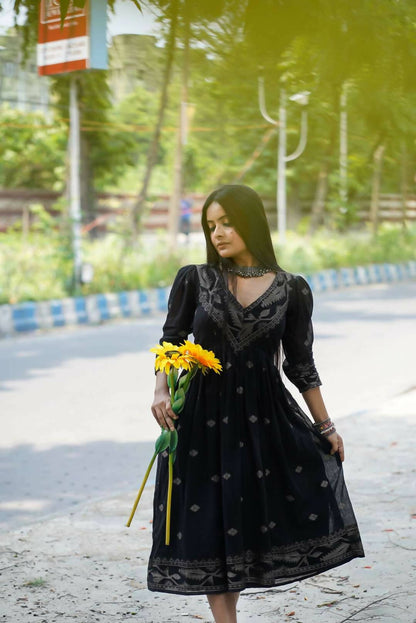 Anila Cotton Ethnic Dress