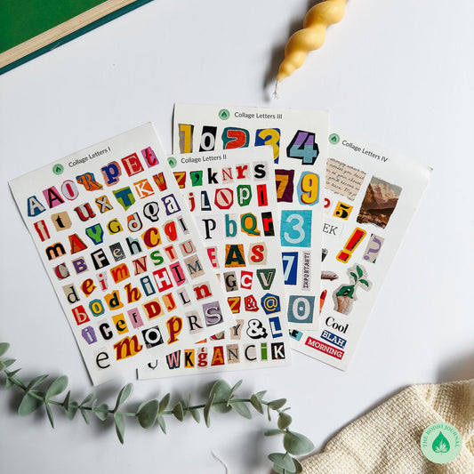 Scrapbook Elements Sticker Set of 4