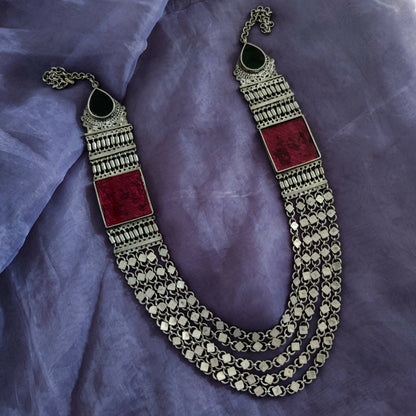 Queen's Necklace With Glasswork