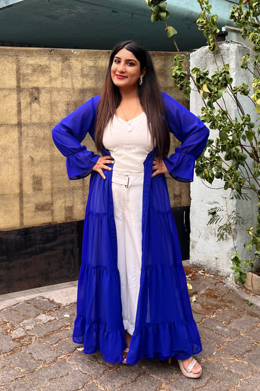 Blue Superhero Cape