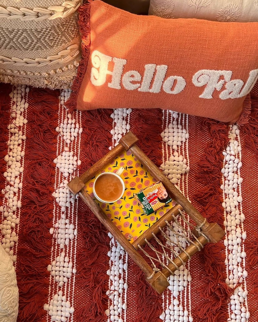 Floral Prints #2 Serving Khatiya Tray
