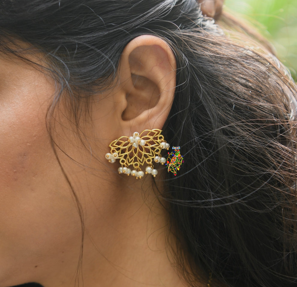Lotus Mist Studs
