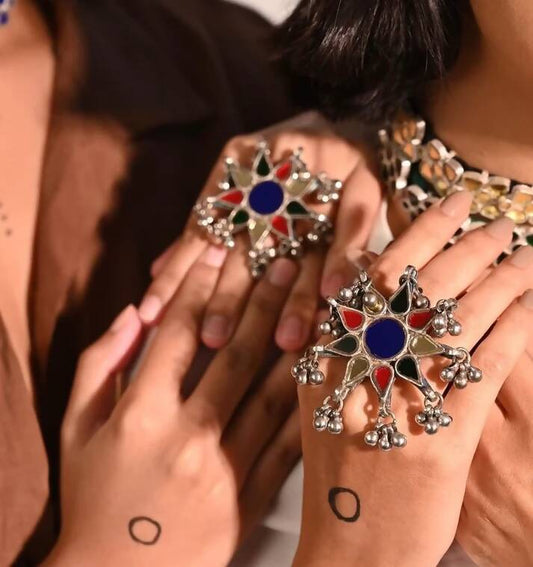Aasma Mirror Ring