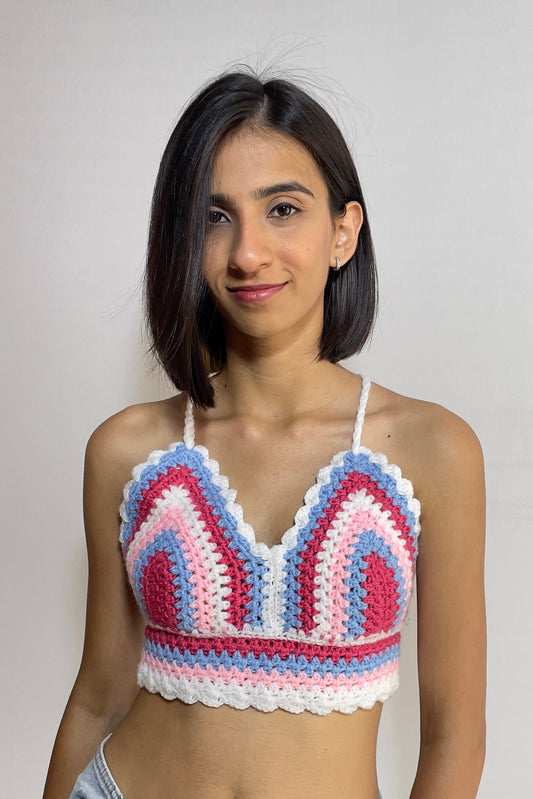 Aster Crochet Crop Top