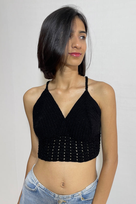 Orchid Crochet Top