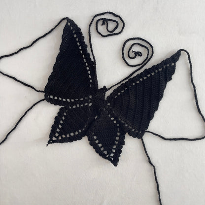 Butterfly Crochet Bralette