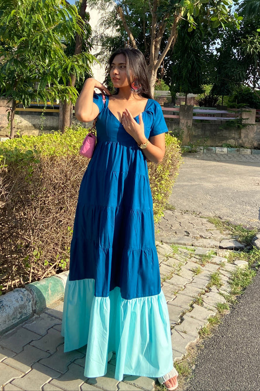 Ocean Breeze Maxi Dress
