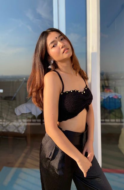 Viola Crochet Crop top
