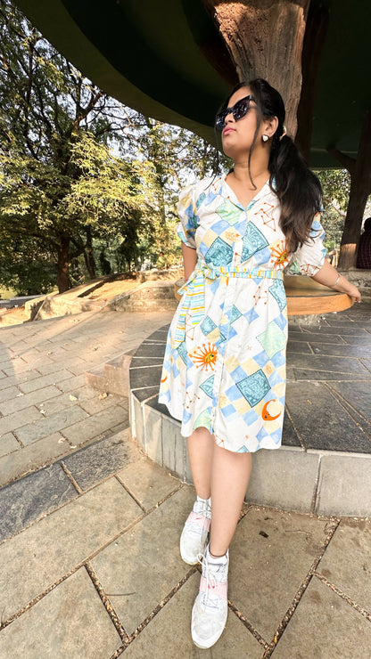 Frolic Shirt Dress with Belt
