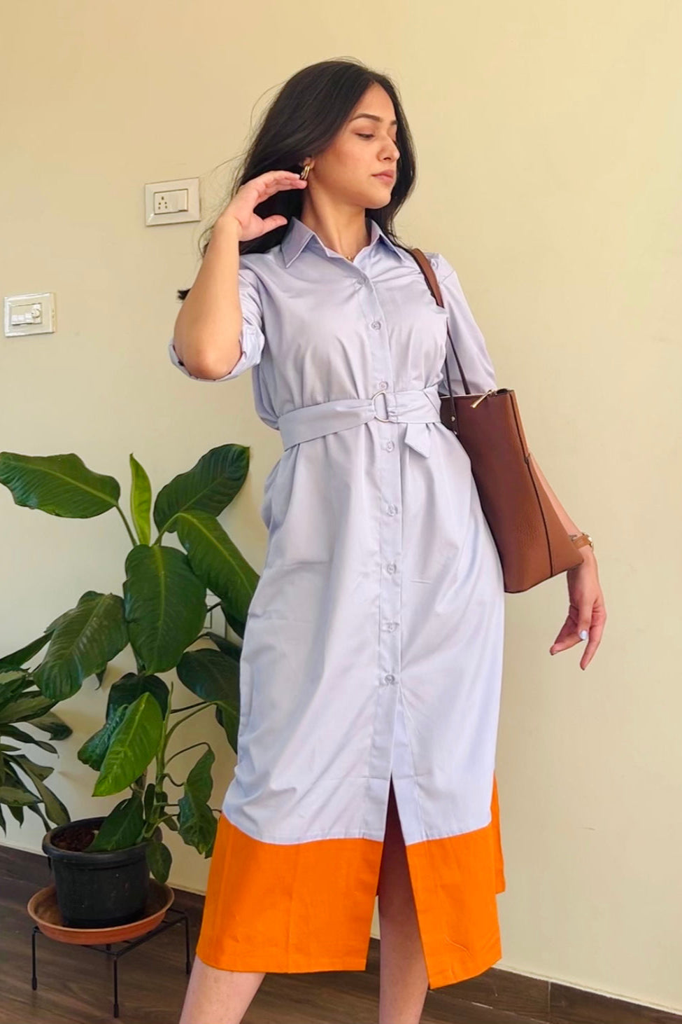 Sky Blue Maxi Dress