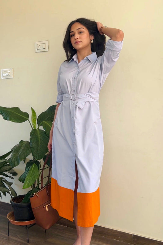Sky Blue Maxi Dress