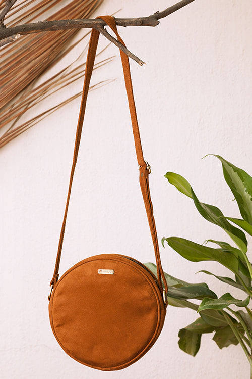Floral Embroidered Round Sling