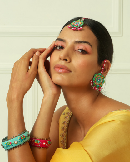 Pushpa Earrings