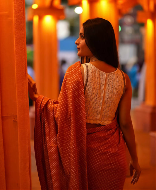 Rishya Hakoba Cotton Blouse