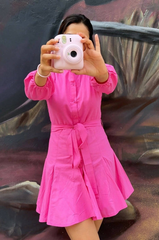 Baby Pink Knot Dress