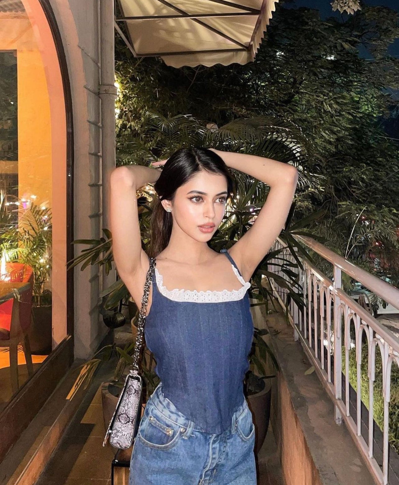 Denim Chic Corset