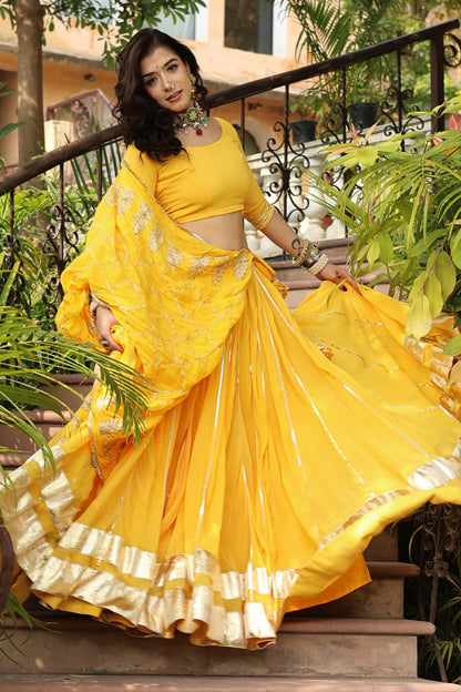 Padmini - Gota Work Kalidar Lehenga
