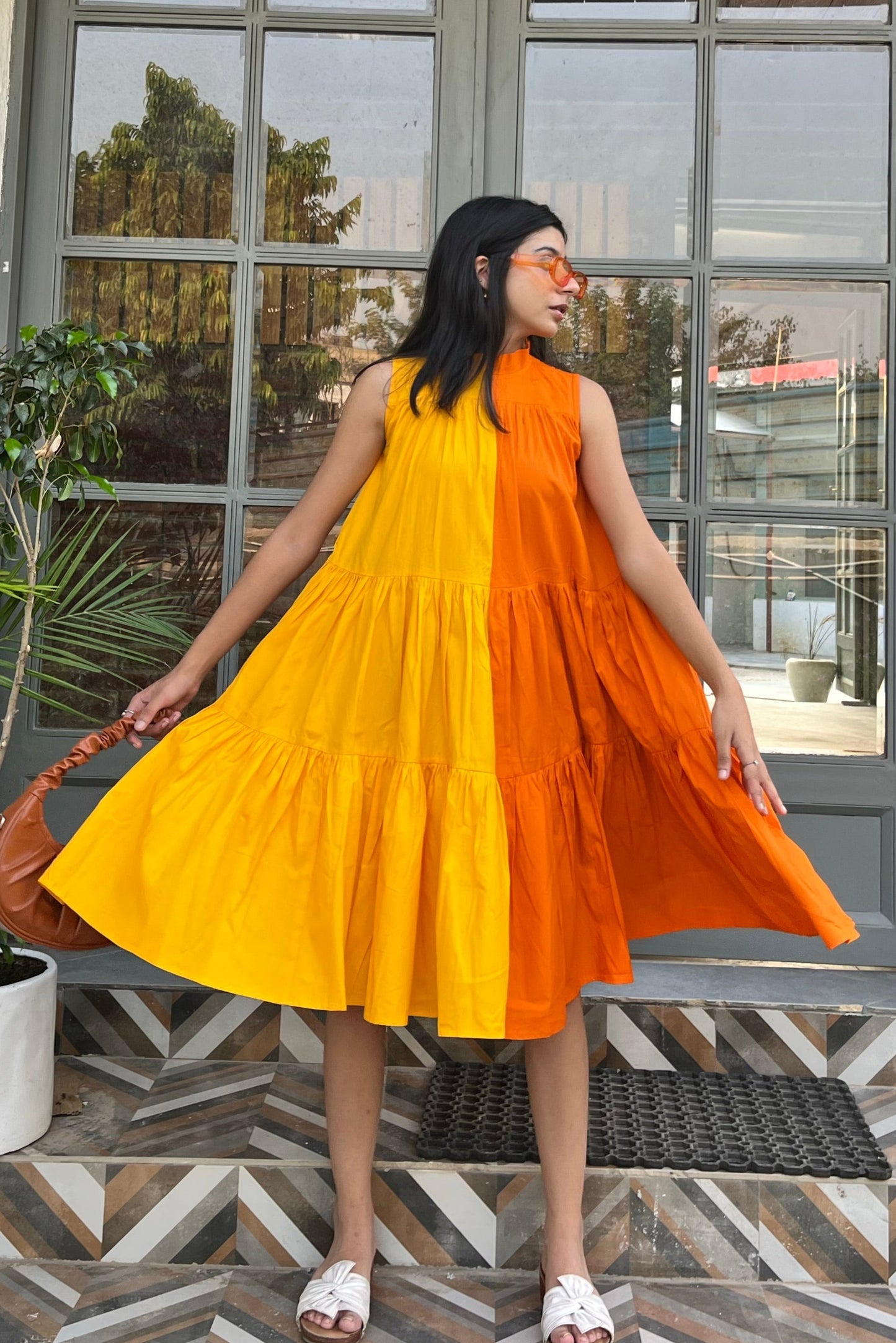 Half n Half Dress