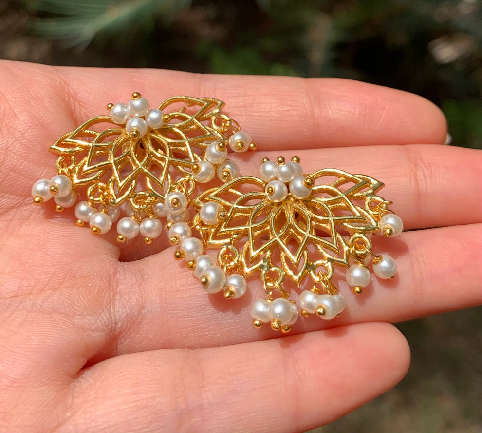 Lotus Mist Studs