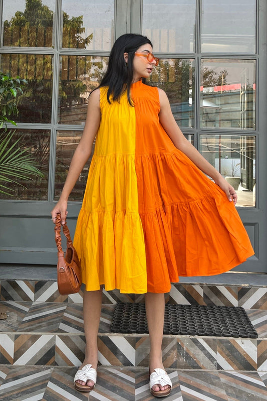 Half n Half Dress