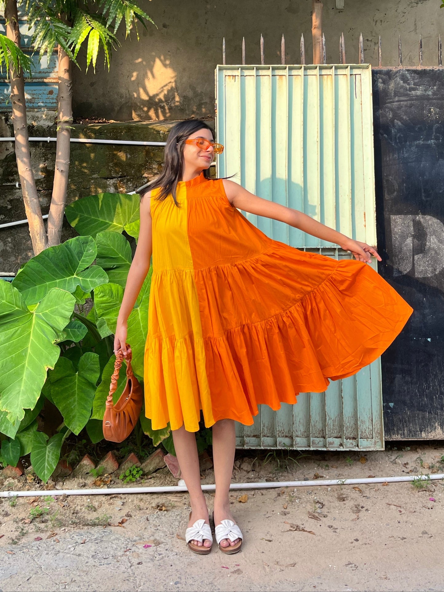 Half n Half Dress