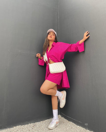 Hot Pink Coord Set