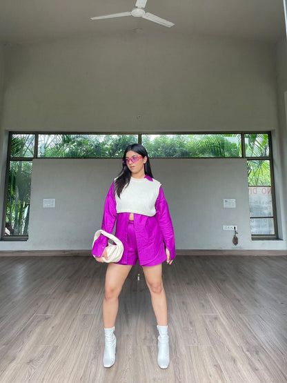 Purple Coord Set