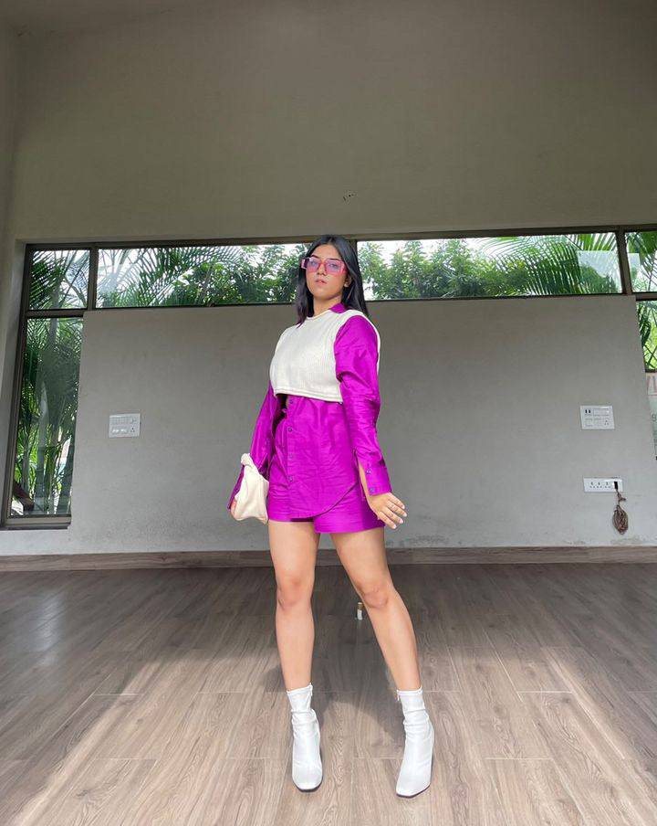 Purple Coord Set