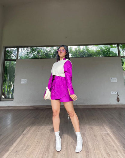 Purple Coord Set