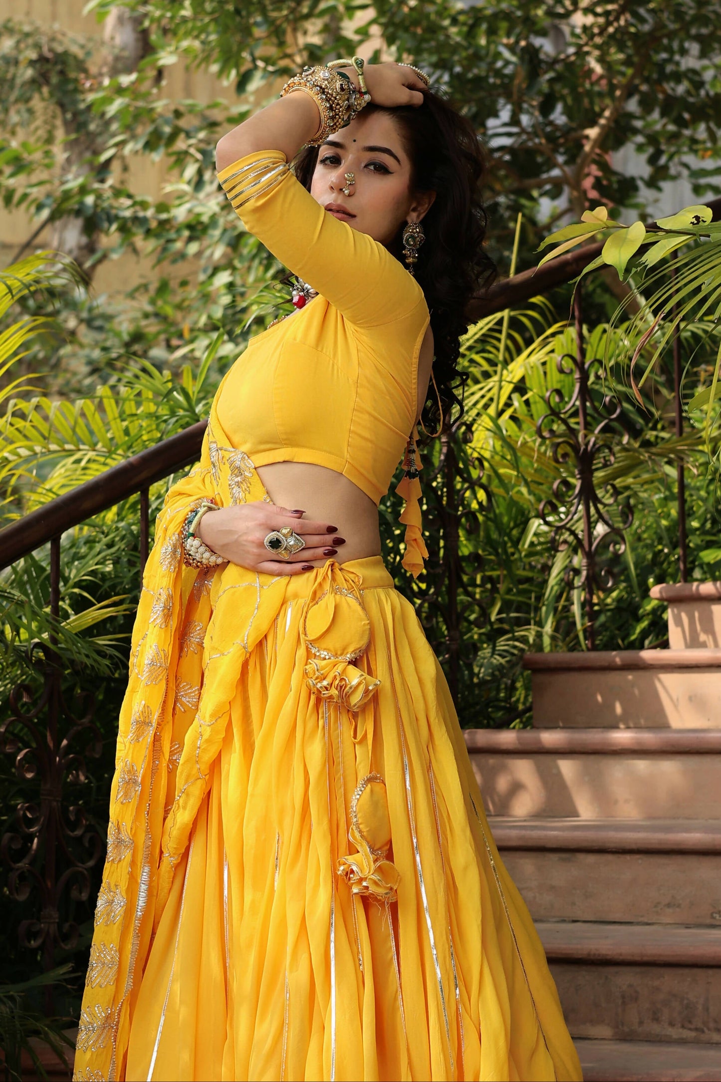 Padmini - Gota Work Kalidar Lehenga