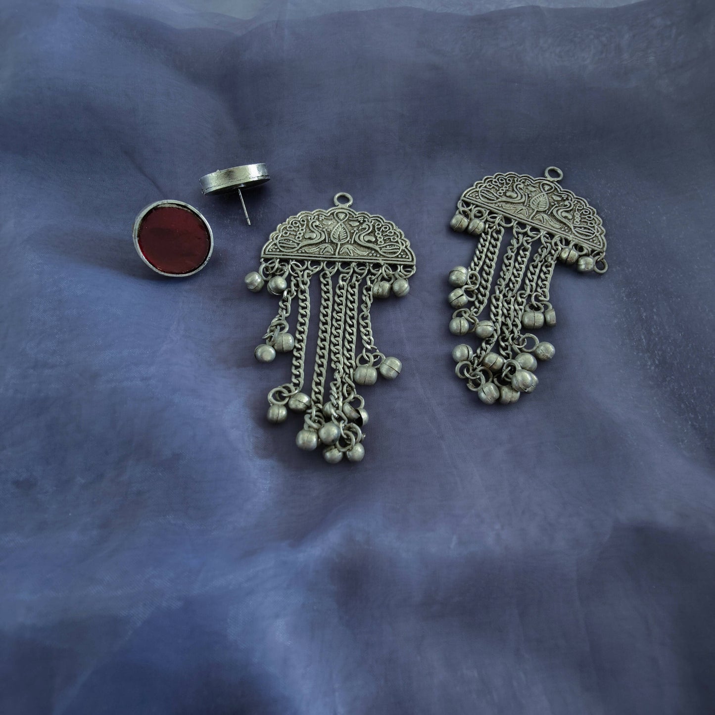 Dancing Peacock Earrings