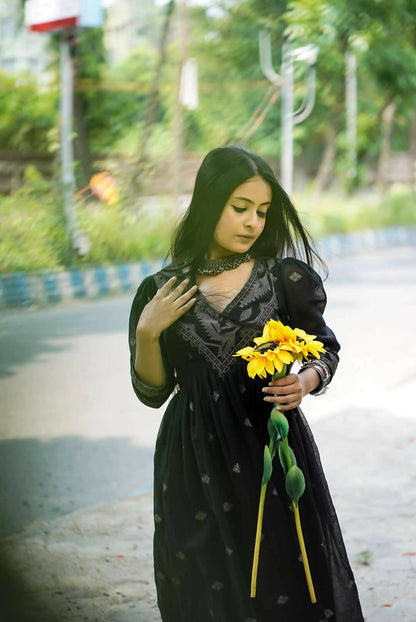 Anila Cotton Ethnic Dress