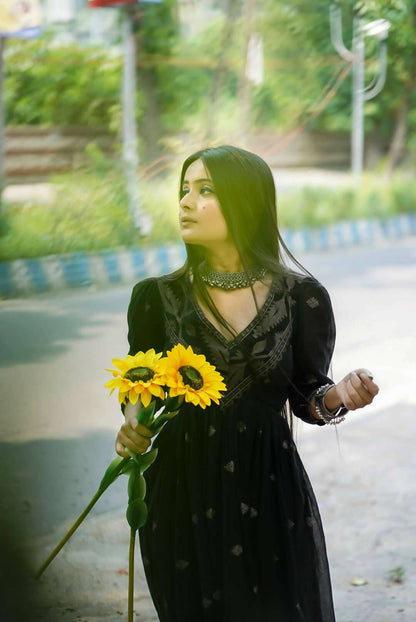 Anila Cotton Ethnic Dress