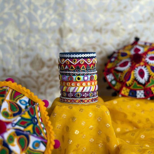 Anshi Multicolor Bangle Set