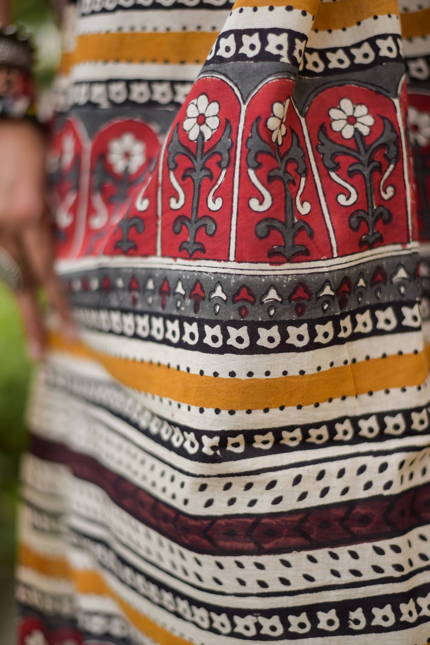 Terra Rouge Saree