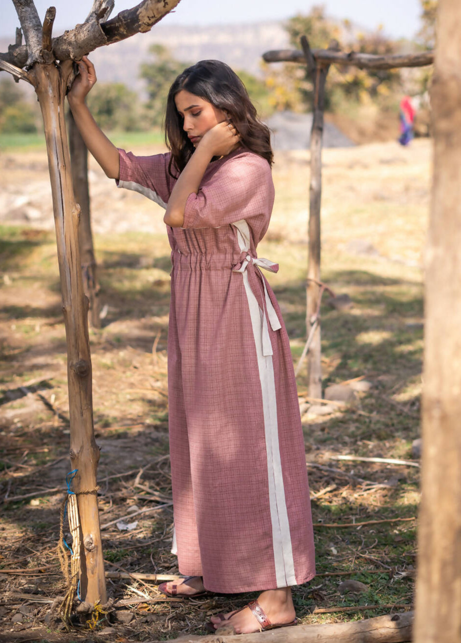 Old Rose Jumpsuit